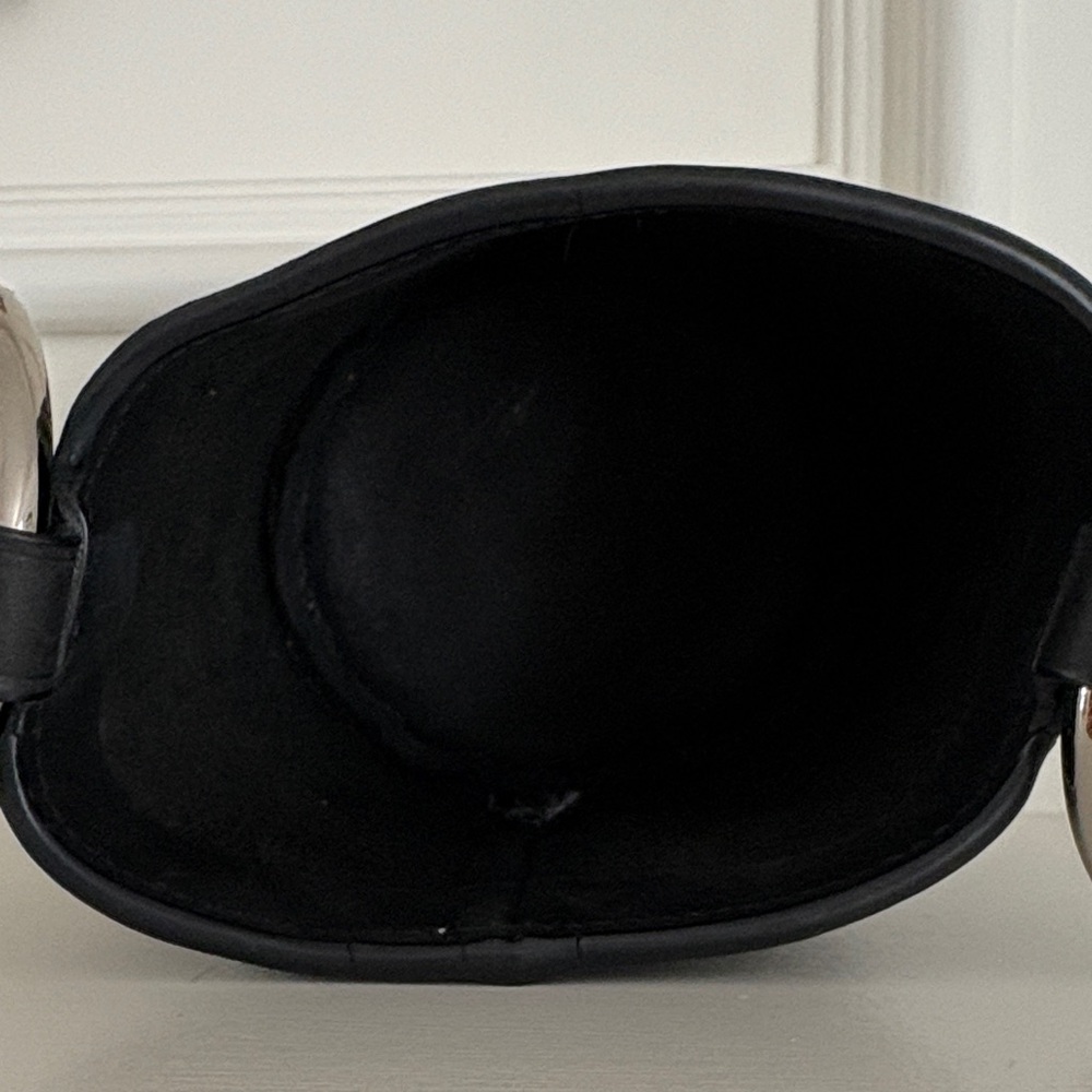 Simon Miller Black Leather Bucket Bag - Picture 3 of 6